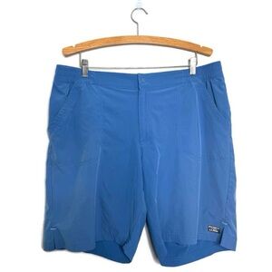 Women's L.L. Bean Blue Stretch UPF Shorts Women’s Size 18
